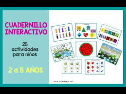 Material interactivo para trabajar las silabas para preescolar y primaria orientacion andujar libro de actividades para preescolar. Cuadernillo Interactivo 25 Actividades Para Ninos De 2 5 Anos Youtube