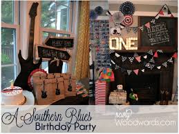See more ideas about party themes, honeycomb, party decorations. A Southern Blues Birthday Party For A One Year Old Newlywoodwards