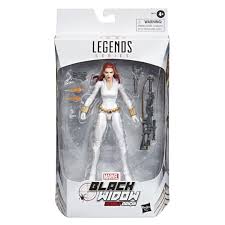 The box is the usual deal. Profile Marvel Legends Black Widow Target Exclusive White Suit