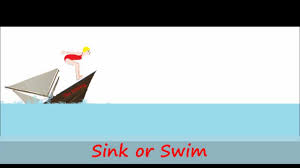 idiom ~ to sink or swim youtube