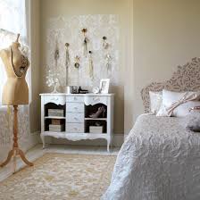 An art deco floor lamp is paired with a tufted window seat. Decor Diva The Secret To A Decadent Boudoir Bedroom The Design Tabloid
