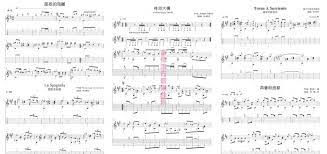 台語歌日本演歌古典吉他譜桂河大橋星夜的別離西班牙姑娘歸來吧 蘇連多再會呀 港都 ２４ 露天拍賣 sheet music