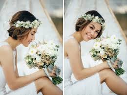 Wavy hair is versatile, not only will it. Wedding Hairstyles Short Wedding Hairstyles For Brides