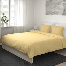 Puderviva Bettwascheset 3 Teilig Hellgelb Ikea Osterreich In 2020 Yellow Duvet Duvet Covers Yellow Duvet Covers