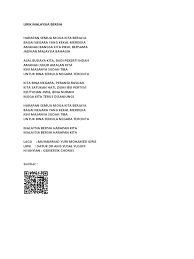 Ianya dinyanyikan oleh siti sarah, alif satar, syamel, aina abdul. Lirik Lagu Malaysia Ku Bersih