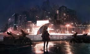 HD wallpaper: rain, Axle, anime girls ...