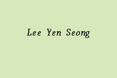 Here's the list of the lawyer: Lee Yen Seong Advocate And Solicitor In Ipoh