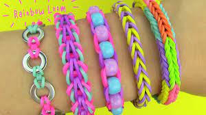 Get the best deals on rubberband bracelets and save up to 70% off at poshmark now! How To Make Loom Bands 5 Easy Rainbow Loom Bracelet Designs Without A Loom Rubber Band Bracelets Youtube