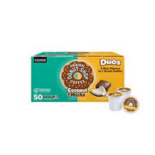 Prices are subject to change, but at the time of writing this review, a pack a 100 pods ran. The Original Donut Shop Duos Coconut And Mocha K Cup Pods 50 Ct Bjs Wholesale Club
