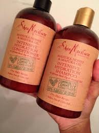 Shea Moisture Manuka Honey Mafura Oil Shampoo And Conditioner Natural Hair Styles Curly Hair Tips Shea Moisture Manuka Honey