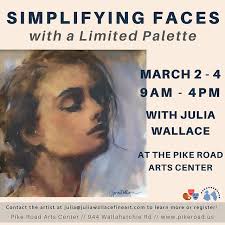 Simplifying Faces Painting Workshop with Julia Wallace