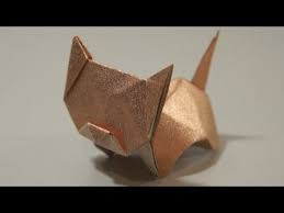 Origami Neko Cat Jo Nakashima Remake Origami Cat Easy Origami Dragon Useful Origami