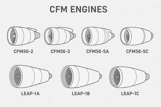 50 Years of CFM International: From a Bold JV to the World's Most-Flown  Engines - On January 24, 1974, Snecma (now Safran Aircraft Engines) and  General Electric signed the agreement that created