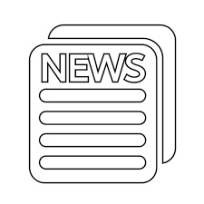 News Icon Symbol Sign Icon Free Vector Illustration Book Icons