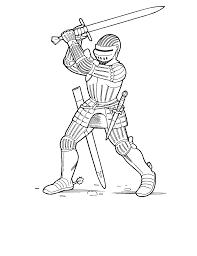 Pack these spring printables into a picnic basket for a family outing. Knight Coloring Pages Coloring Home