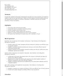 1 configuration management specialist