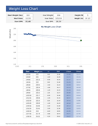 Weight Loss Chart Blank Edit Fill Sign Online Handypdf