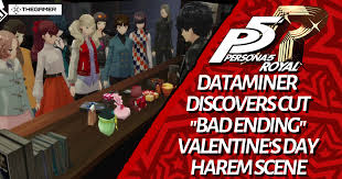 Persona 5 Royal: Dataminer Discovers Unused 