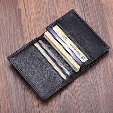 With dimensions of 3.75 x 2.5 inches, this product is a perfect choice for you if are looking for a classic yet simple wallet. Fashion Genuine Leather Credit Card Holder Men Card Id Holders Women Business Card Holder Leather Card Wallet Case Mc 904 Leather Credit Card Holder Credit Card Holderbusiness Card Holder Aliexpress