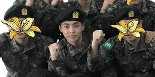 Xiumin was the first to leave for military service on may 7, and it will take much longer to see a full reunion soon because of their range of ages. Photos Of Exo S Xiumin In The Military Revealed Allkpop