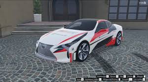 It also included a sketch from the vehicle's lead designer and other unique items. Lexus Lc 500 Livery Toyota Gazoo Racing Design Japan Gta5 Mods Com