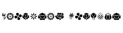Népszerűvé vált a lyukhímzés, melyet. Kalocsai Flowers Font Ffonts Net