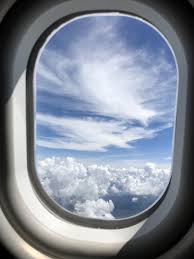 On The Plan Airplane Window View Airplane View Plane Window View