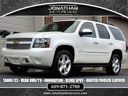 This is due to the large engine needed to pull the heavy vehicle down the road. 2013 Chevrolet Tahoe Ltz Stock 280078 For Sale Near Edgewater Park Nj Nj Chevrolet Dealer
