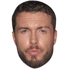 Dominic DeVore (Beard) Big Head. Larger than life mask.