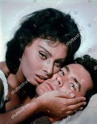 Sophia Loren Anthony Perkins Editorial Stock Photo