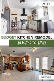 10 Ways To Save Money During A Budget Kitchen Remodel Budget Kitchen Remodel Kitchen Remodel Small Kitchen Remodel