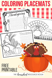Maybe you would like to learn more about one of these? Thanksgiving Placemats For Kids 10 Fun Designs The Homeschool Resource Room
