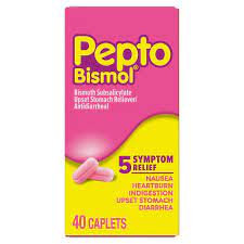 Maybe you would like to learn more about one of these? Pepto Bismol Non Chewable Caplets Shop Digestion Nausea At H E B