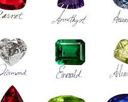 birthstone chart jpg and png real gemstones chart printable