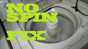 A modern machine will attempt to adjust its rpm to keep the drum spinning at a constant rate, and the loose belt causes these adjustments to fix a washing machine that stops mid‐cycle. Whirlpool Kenmore Washing Machine Not Spinning Also Leaking Fix Youtube