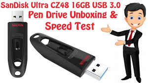 After doing some research, i bought the sandisk extreme cz80 64 gb flash drive as a replacement. Sandisk Ultra Cz48 Usb 3 0 Pen Drive Unboxing Speed Test Youtube