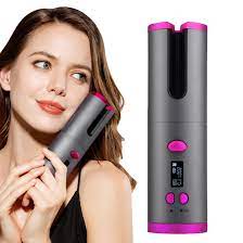 2 in 1 electric hair straightener ceramic curling wand iron curler. Auto Cordless Hair Curler Portable Wireless Usb Rechargeable Curling Iron Ceramic Curler Wand Automatic Rotating Styling Tools Curling Irons Aliexpress
