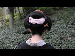 三ツ輪 日本髪 mitsuwa nihongami mitsuba japanese coiffure wheel youtube アジアの男性のヘアスタイル アップスタイル 黒髪