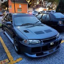 With front and rear bumper us lancer and zr4 rear lamp set. Wira Aeroback Cars Cars For Sale On Carousell