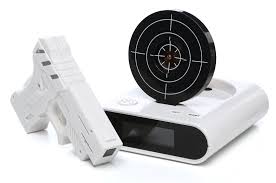 Set the hour and minute for the online alarm clock. Trademark Global 2 Piece Gun Target Recordable Alarm Clock Set Reviews Wayfair