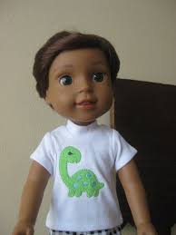 Bryant Wellie Wishers Doll Clothes Dino