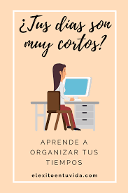 Organiza Tu Dia Para Que Cada Hora Cuente Como Organizar Mi Tiempo Gestion Del Tiempo Exito Empresarial
