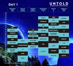 Untold 2019 programul parțial pe zile și prețurile biletelor de o zi. Program Concerte Untold Festival 2016 Iconcert Ro