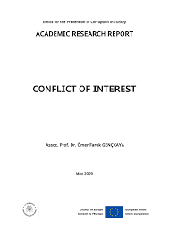 Pdf Conflict Of Interest