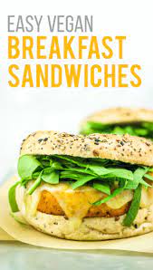 Easy Tofu Breakfast Sandwich Recipe Tofu Breakfast Breakfast Meal Prep Breakfast Sandwich