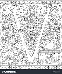 Dragon coloring pages for adults. Coloring Pages For Adults Letter V Coloring Pages For Kids