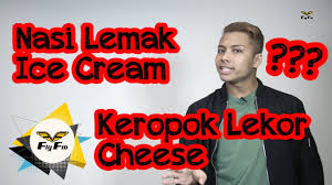 Nasi lemak means creamy rice in malay. Nasi Lemak Ice Cream Flybuzz Youtube