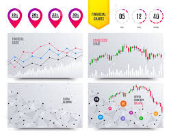 financial planning charts sale discount icons special offer