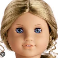 American Girl Doll Elizabeth eyes replacement repair part vintage  Mattelpleasant