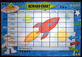 Out Of This World Childs Space Themed Reward Chart